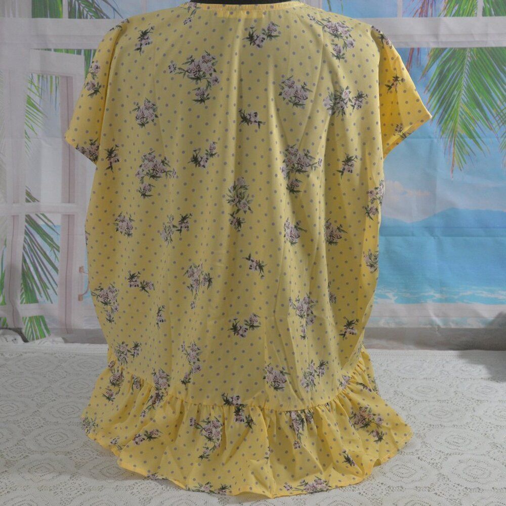 2/$10 Yellow Kimono Jacket MUST BUNDLE FOR 2/$10 PRICE - Picture 3 of 7